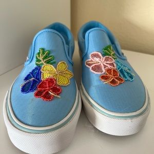 Sequins patch vans